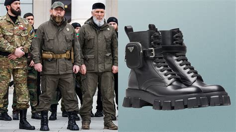 prada boots chechen|chechen warlord designer boots.